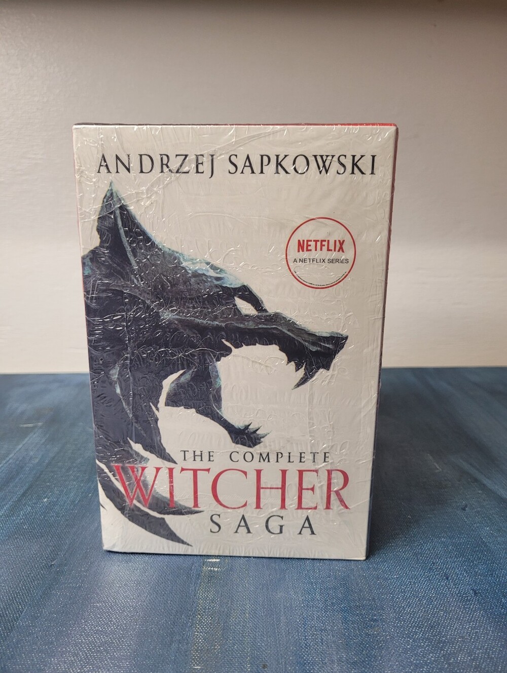 The Complete Witcher Saga 5 Paperback Book Box Set Andrzej Sapkowski Sealed